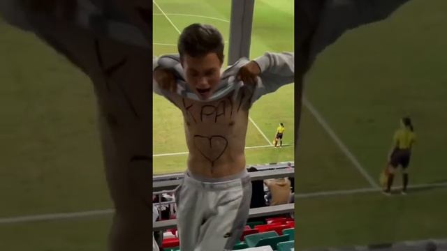 Гол 2DROTS на МКС⚽️ Крап и Володя XXL❤️ #football #футбол смотреть онлайн