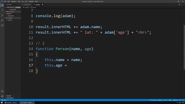 11. Kurs JavaScript - Obiekty смотреть онлайн