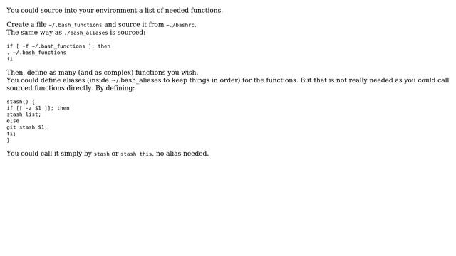 Unix & Linux: Bash (Git) - Functions, Alias, and SH script files (3 Solutions!!) смотреть онлайн