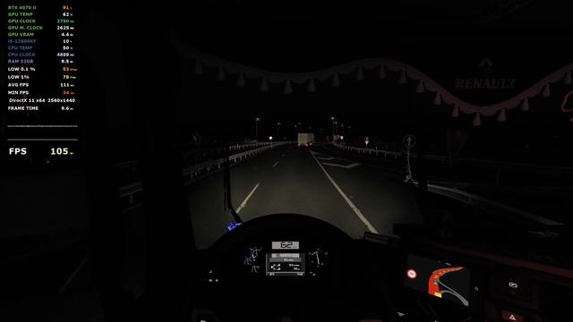 RTX 4070 Ti + I5 12600KF | Euro Truck Simulator 2 | Tested 1440P смотреть онлайн
