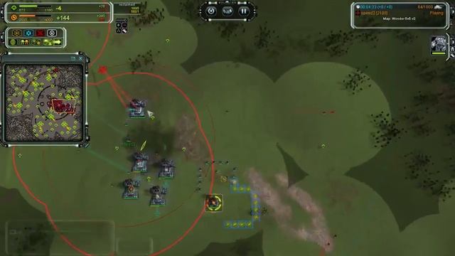 [BO Tutorial] Wonder Front T1 Land Spam - Supreme Commander: Forged Alliance смотреть онлайн