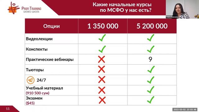 Видеокурс «МСФО: Начало». 1 занятие. смотреть онлайн