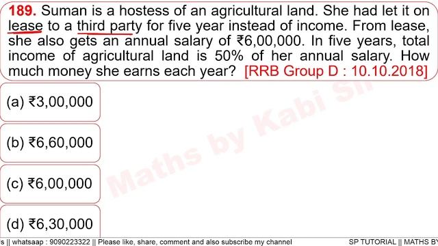 PERCENTAGE || CLASS - 21 || MATHS FOUNDATION BATCH || PERCENTAGE BY KABI SIR #percentage #railway смотреть онлайн