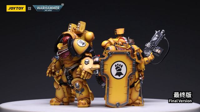 JOYTOY Warhammer 40k 1:18 Imperial Fists Intercessors смотреть онлайн