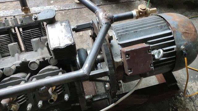 Компрессор из двигателя ЗАЗ смотреть онлайн