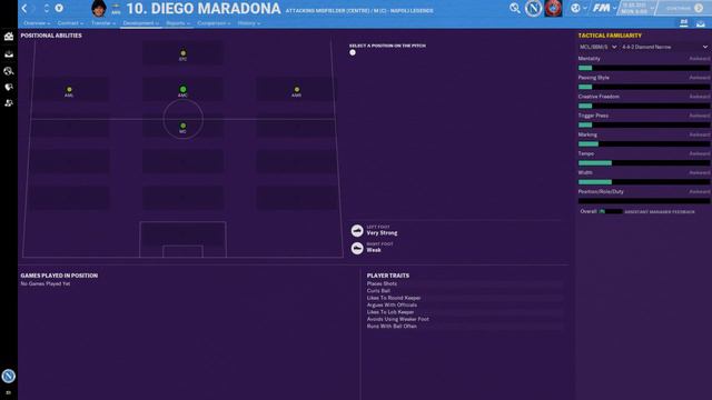 Diego Maradona reaches his Full Potential | FML Database смотреть онлайн