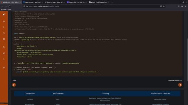 Kaynak Kod ve Exploit Analizi - Admin Password Reset | Regex Bypass смотреть онлайн