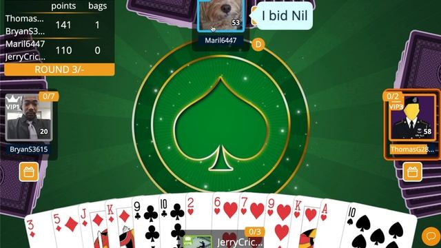 Playing My First Game Of VIP Spades Professional Division смотреть онлайн