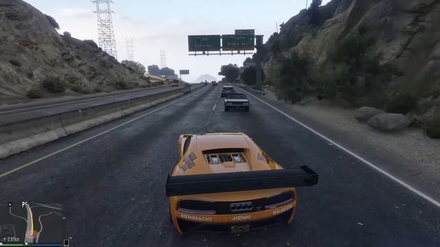 ГОНКА ПО МАГИСТРАЛИ + МОТОКРОСC!-" Орёл и решка в ГТА 5 " смотреть онлайн