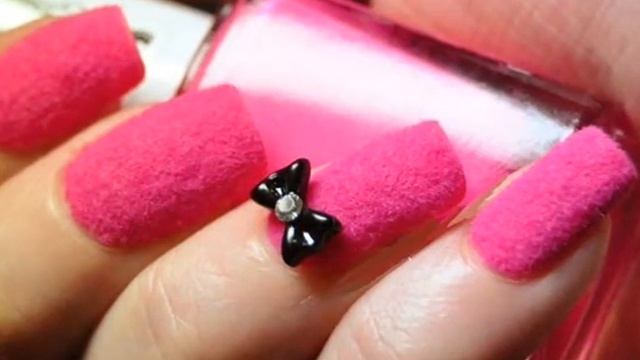 Бархатный красивый домашний маникюр смотреть онлайн