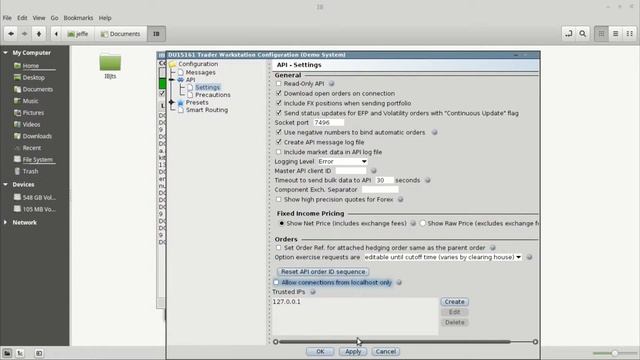How to install Interactive Brokers, IB Gateway and TWS API for Linux смотреть онлайн