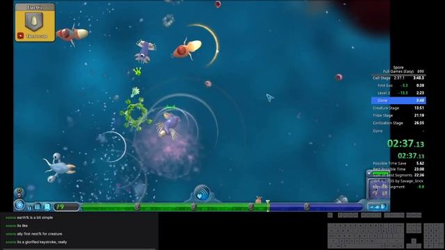 Spore Speedrun - How to Find Earth in 1 Minute! (Stream Highlights #4) смотреть онлайн