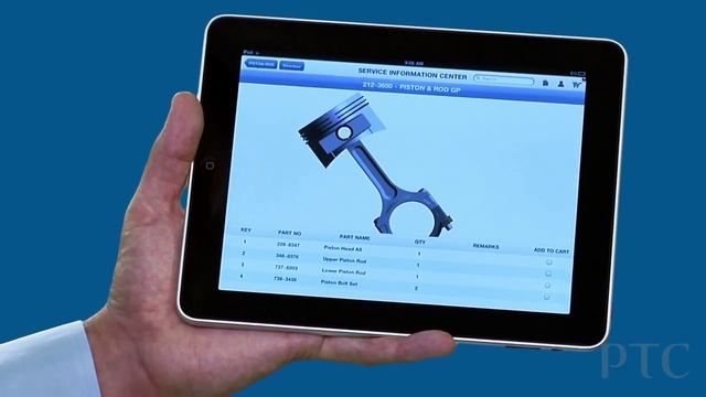 Arbortext 3D Service Information on iPAD смотреть онлайн