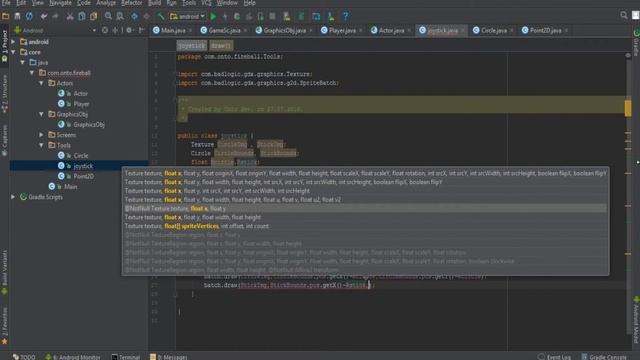 Android and LibGDX. Урок 6 часть 1. Джойстик смотреть онлайн