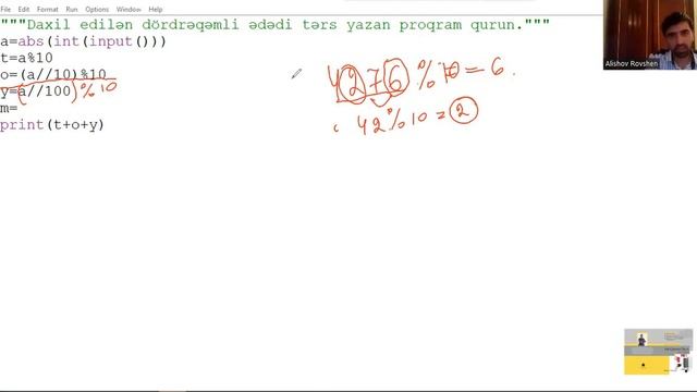 Python proqram qurmaq (Dərs 1) смотреть онлайн