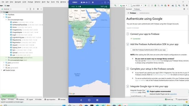 Google Maps Project | Free Android Project with Source Code | Free Final Year Project смотреть онлайн