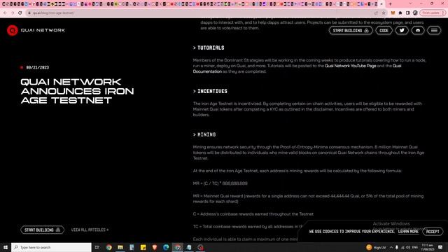Quai Network Iron Age Testnet. Run A Node For A Huge Airdrop? смотреть онлайн