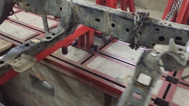 Ремонт рами Lexus GX470 Ч.1 смотреть онлайн