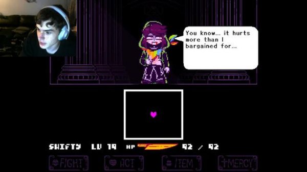 Story Shift Facing Demons Chara Playthrough Part 1! (Warning: Profanity, among other things...)