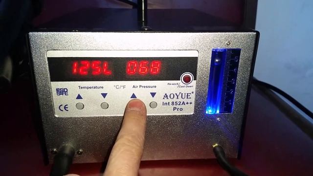 Aoyue 852A++ pro Air flow moving ball смотреть онлайн