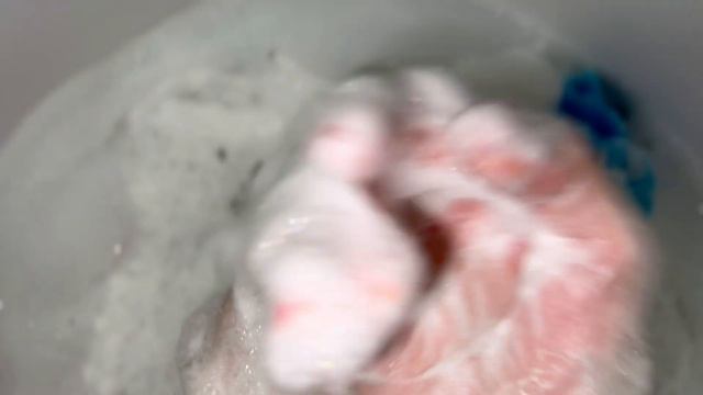 🍼 ASMR Baby soap with string ☘️ Fluffy foam and soft sponge 🌥 Детское мыло НК с чередой • АСМР смотреть онлайн