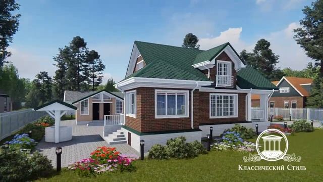 Дизайн проект фасада дома, г. Москва смотреть онлайн