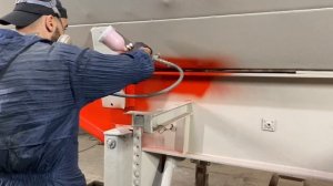 ПЕСКОСТРУЙКА И ПОКРАСКА ПОЛУПРИЦЕПА-САМОСВАЛА. КУЗОВНОЙ РЕМОНТ. ИНФОРКОМ