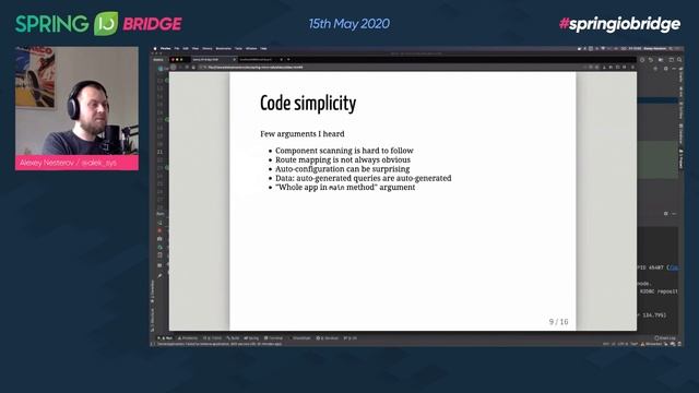 Spring: your next Java micro-framework - Alexey Nesterov @ Spring I/O Bridge смотреть онлайн