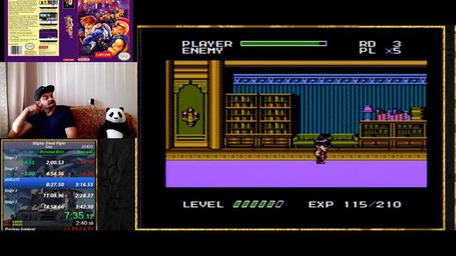 Mighty Final Fight (NES) Speedrun Мировой рекорд Спидран World record.mp4 смотреть онлайн