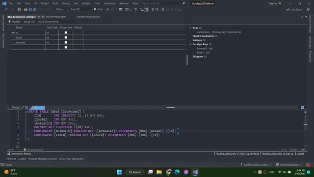 Zoo App 2023 March | C# WPF SQL Server | 5 - delete zoo смотреть онлайн