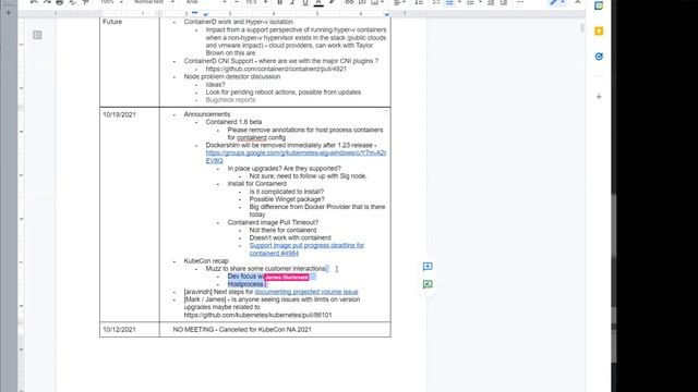 Kubernetes SIG-windows 20211019 смотреть онлайн