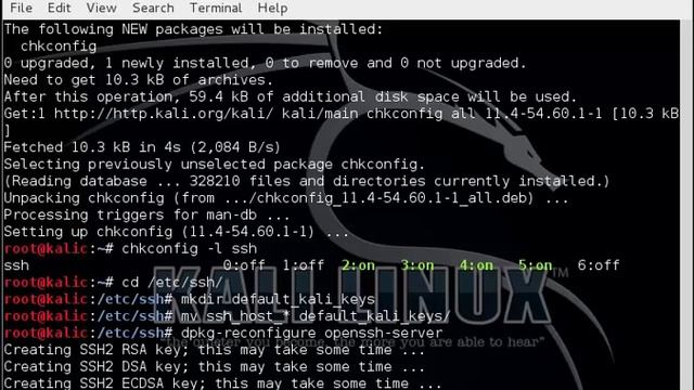 08 Actualizar Kali Linux, habilitar ssh modo bridge смотреть онлайн