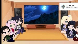 Naruto friend react to Naruto as gojo satoru|au|naruto X jujutsu kaisen