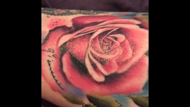 DETAILED TATTOO HEALING PROCESS VIDEO - WEEK 2