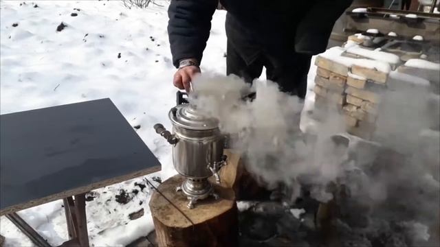 Как быстро закипит вода в Самоваре!!! смотреть онлайн