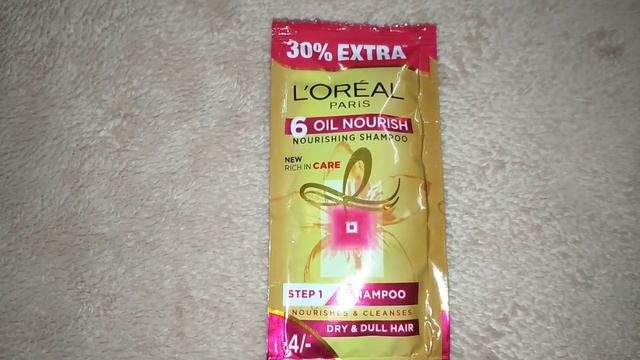 Hair Wash With L'Oreal Paris 6 Oil Nourishing Shampoo(Review&demo)Use This & Get Manageable Hair смотреть онлайн