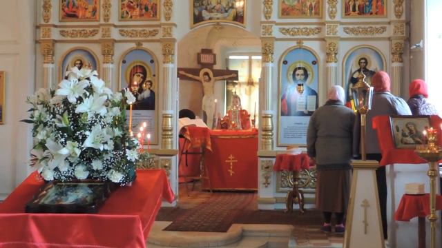 2021г. Литургия. Понедельник Светлой Седмицы. ч.5. Мариинский Посад смотреть онлайн
