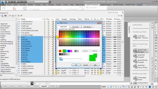 Civil 3D WisDOT 2016 Software Update & Standards Release смотреть онлайн