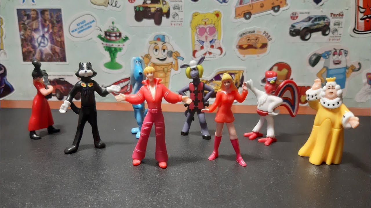 БРЕМЕНСКИЕ МУЗЫКАНТЫ из Киндер-Сюрпризов / Обзор коллекции 2017 года! смотреть онлайн