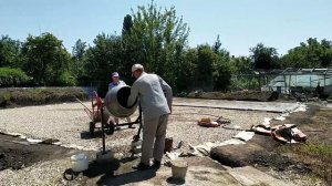 Подбетонка для фундамента своими руками | Монолитная плита с ребрами. ПОДБЕТОНКА. АРМИРОВАНИЕ