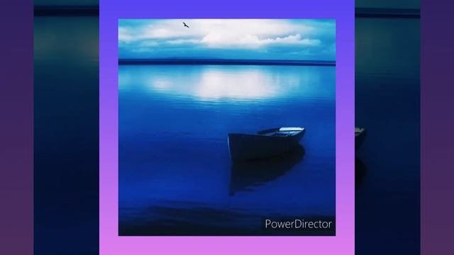 Синее, синее небо в обрамлении белых облаков. "Синева" смотреть онлайн