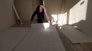 БЫСТРАЯ НАРЕЗКА ОБОЕВ, или как быстро одному резать обои