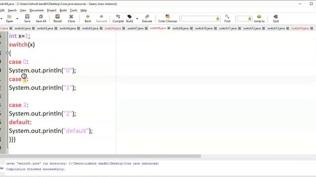 Switch Case | Java Programming | GeeksforGeeks смотреть онлайн