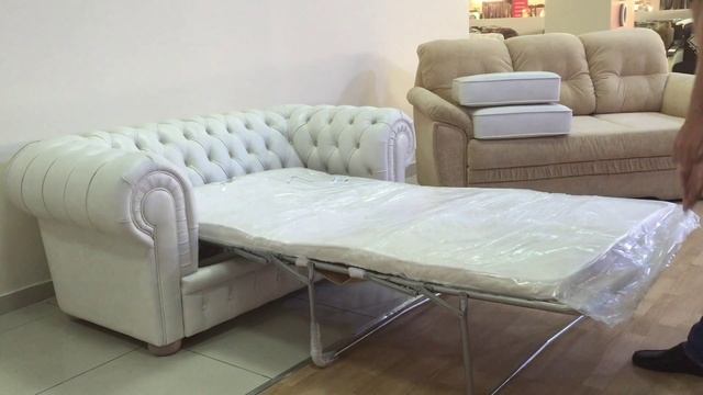 Спальный механизм "Спартак" в диване Честер компании Финнко Мебель смотреть онлайн