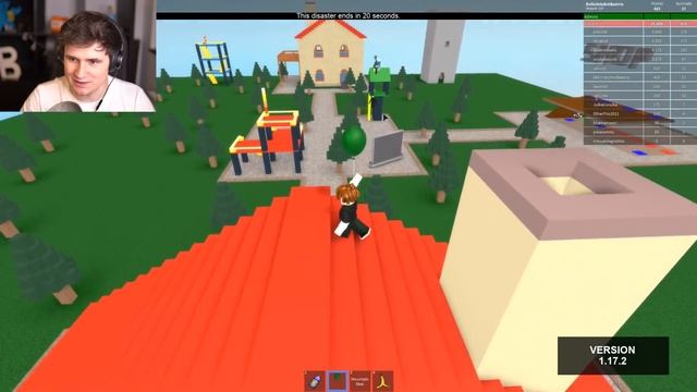 SURVIVE THE BIGGEST METEOR POSSIBLE?! // Roblox смотреть онлайн