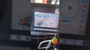 Обзор кабины крановщика автокрана SANY stc 300t5 . Ч.1