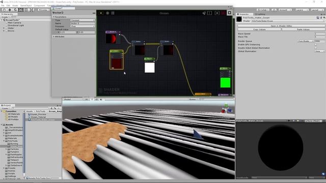 Unity Ocean Shader Tutorial with Amplify Shader Editor: Part 1 смотреть онлайн