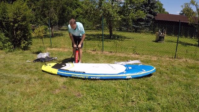 SUP серфинг. Часть 1. Сборка САП доски Aqua Marina BEAST смотреть онлайн