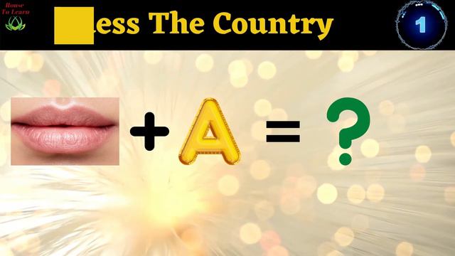 Guess The Word Country Name | Guess The Emoji | Test Your Brain | Learning Games