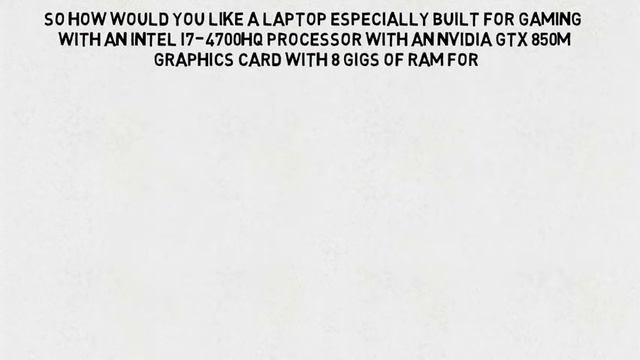 ASUS N550JK Cheap Gaming Laptop смотреть онлайн